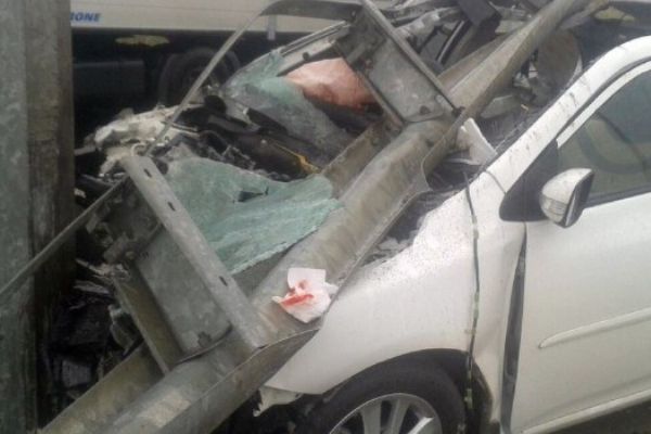 Sakarya'da korkunç kaza: 1 ölü, 4 yaralı