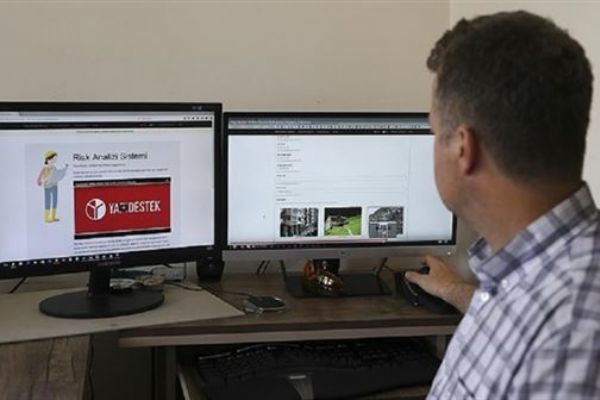 Binaların deprem riski internetten öğrenilebilecek