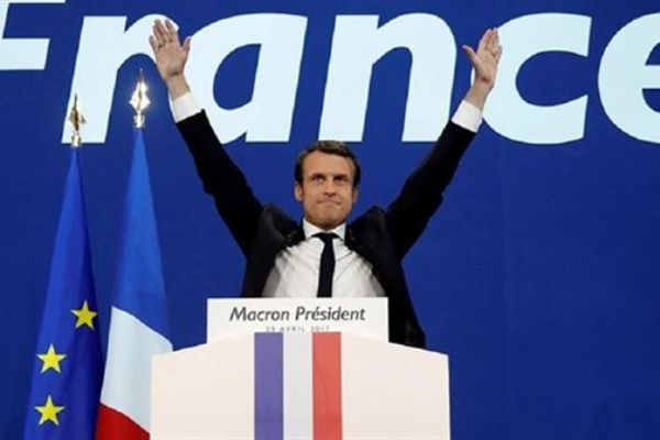 Fransa'da zafer yeniden Macron'un oldu