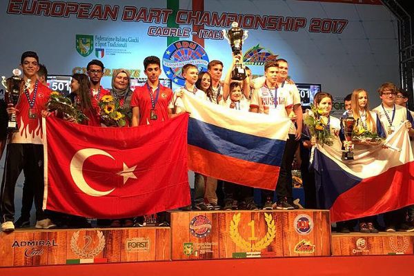 Millilerden Elektronik Dart Avrupa Şampiyonası'nda 5 gümüş madalya kazandı