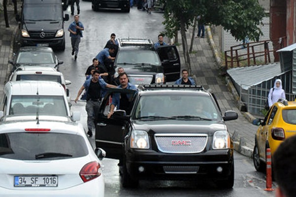 Erdoğan'ın ilk kez kullandığı güzergah