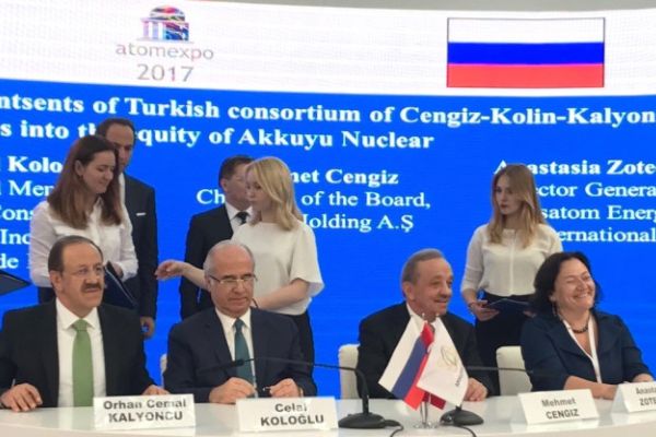 Türk Konsorsiyum Akkuyu Nükleer A.Ş.'ye ortak oldu