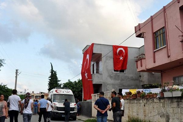 Mersin'e şehit ateşi düştü