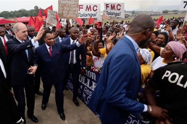 Kurtulmuş'tan Kongo'da anlamlı mesaj