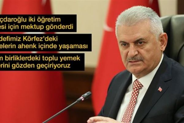Başbakan Yıldırım: Kılıçdaroğlu bize lazım kendini heder etmesin