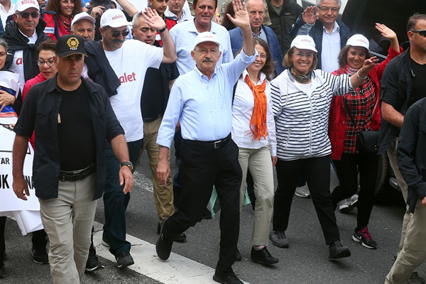 Kılıçdaroğlu'nun yürüyüşü Maltepe'de bitmeyecek