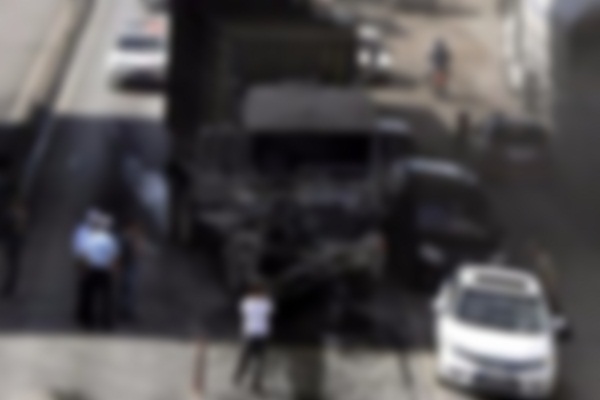 Askeri konvoyda kaza