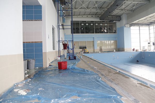 Rauf Denktaş Spor Merkezi Yaza Hazır