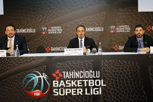 Tahincioğlu'ndan Avrupa'nın en iyi ligleri arasında yer alan basketbol süper ligine tam destek