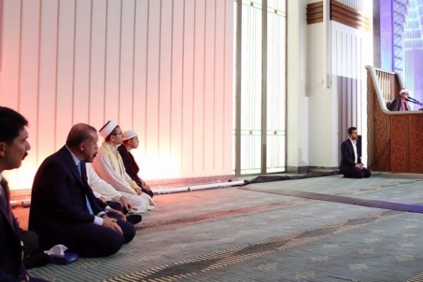 Beştepe Millet Camisi'nde Kadir gecesi programı