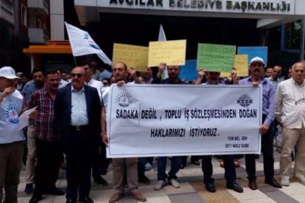 CHP'li belediye işçileri isyan ettirdi