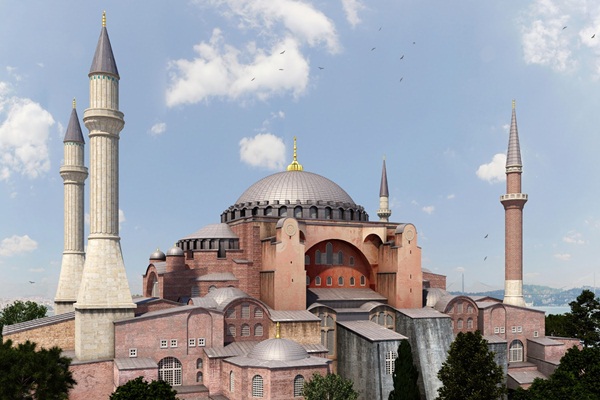 ABD Ayasofya'da Kur'an okunmasından rahatsız oldu