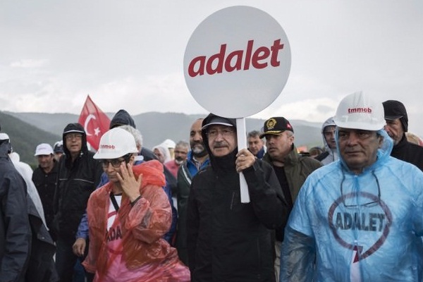 Yürüyüşe PKK ve FETÖ desteği