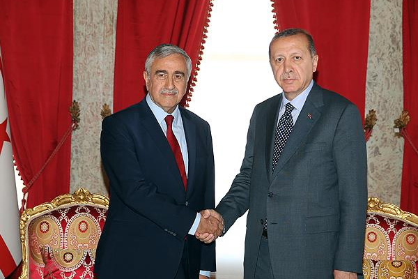 Erdoğan, KKTC Cumhurbaşkanı ile görüştü