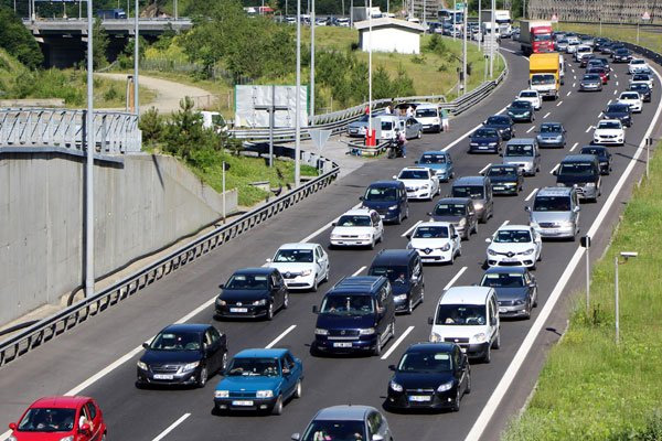 TEM'de bayram trafiği