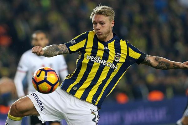 Fenerbahçeli Simon Kjaer evlendi