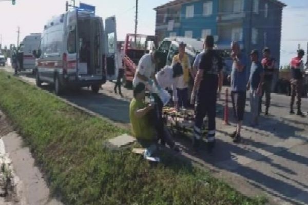 Samsun'da zincirleme kaza: 10 yaralı