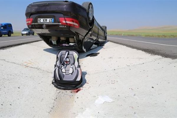 Karaman'da trafik kazası: 1 ölü, 4 yaralı