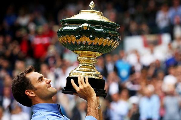 Federer'den bir şampiyonluk daha