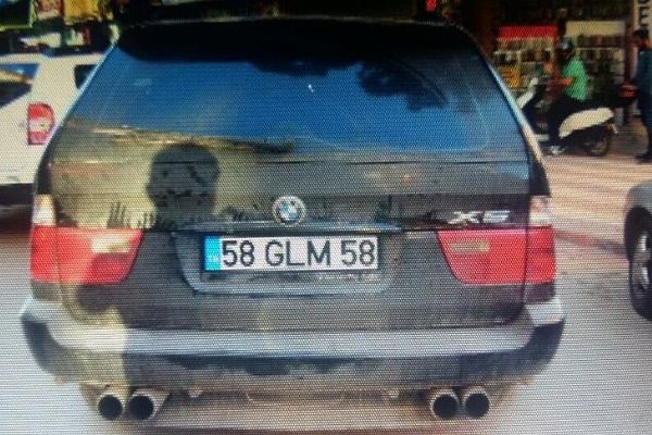 Sahte plakaya 5 bin lira ceza