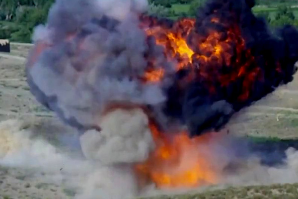 Trabzon'da patlama: Yaralı askerler var