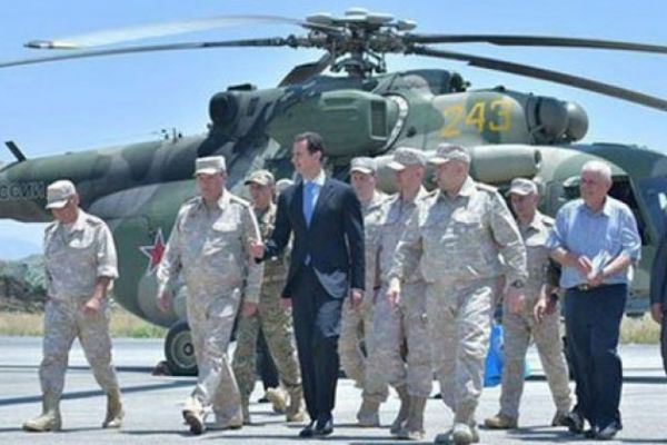 Beşar Esed ortaya çıktı!