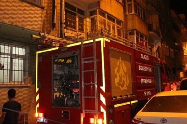 Elazığ'da düğün salonunda yangın