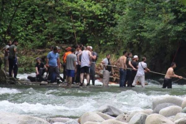 Rize'de derede kaybolan Nehir için çağrı yapıldı
