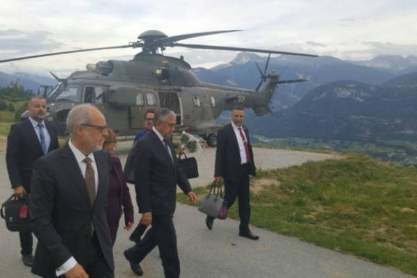 KKTC Cumhurbaşkanı Mustafa Akıncı Cenevre’de