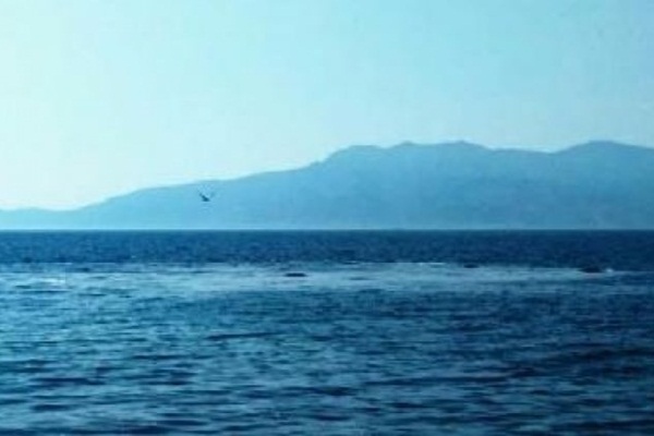 Ayvacık sahilinde patlama