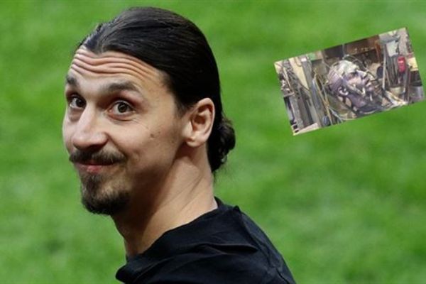 Zlatan Ibrahimovic'in heykelinin baş kısmı tamamlandı