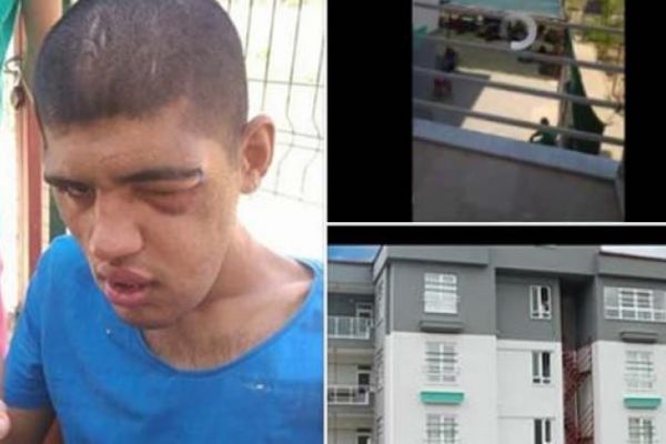 Bayramlaşmaya giden ailesi onu böyle buldu!