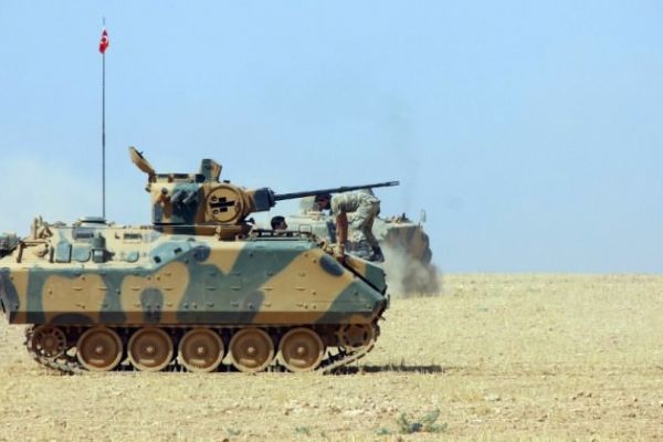 Hatay'a top mermisi düştü