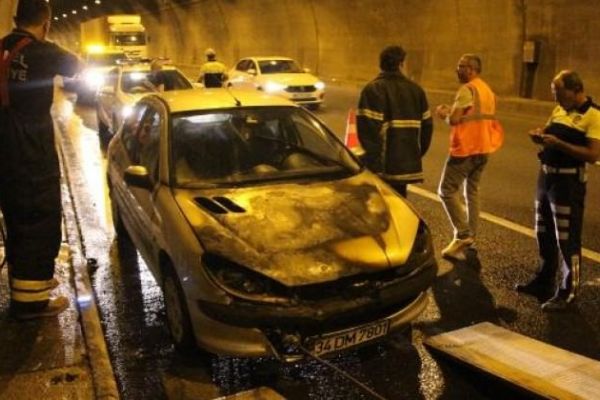 Bolu Dağı Tüneli'nde korku dolu dakikalar!