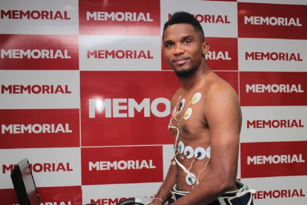 Eto'o sağlık kontrolünden geçti