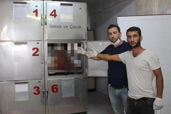 Morgdan cenazeyi almaya gelenler dehşete düştü