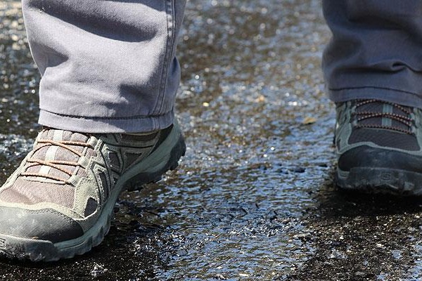 Aşırı sıcaklar asfaltı eritti