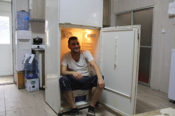 Fırıncılardan sıcağa ilginç çözüm