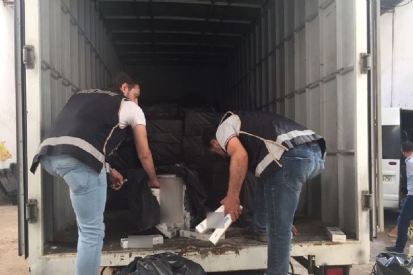 Sigara kaçakçılarına büyük darbe