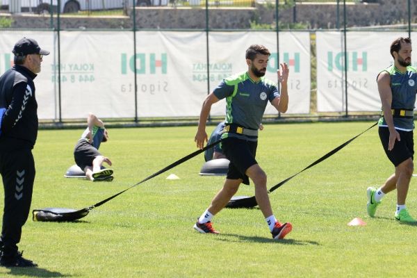 Konyaspor kuvvet çalıştı