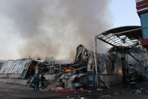 Yangın bu hale getirdi