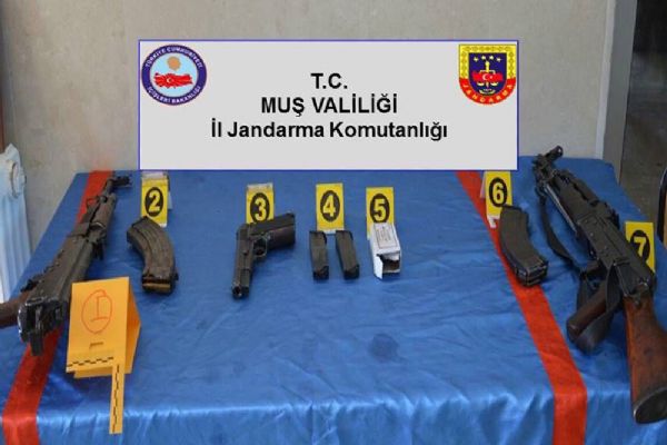Muş'ta operasyon: 3 gözaltı