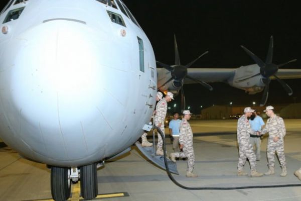 Mavi bereli komandolar Katar'da!