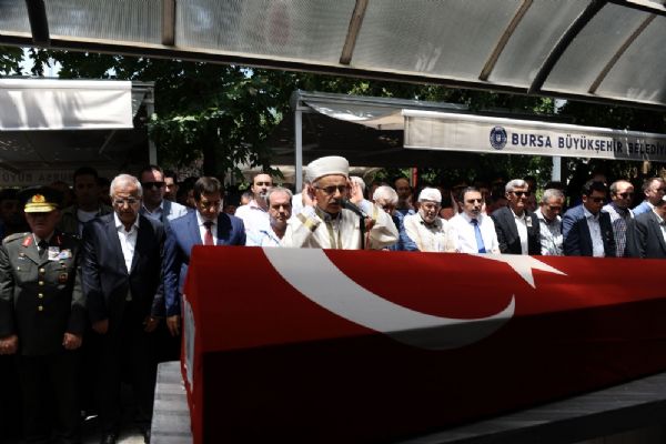 Bursalı şehide son görev
