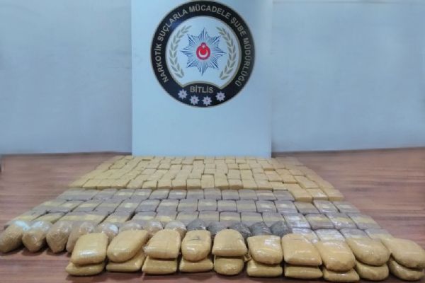 100 kilo eroin ele geçirildi