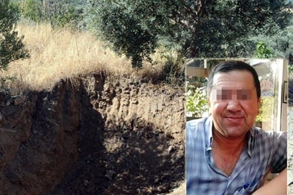 Korkunç itiraf: 'Öldürdüm, zeytinlik alana gömdüm'