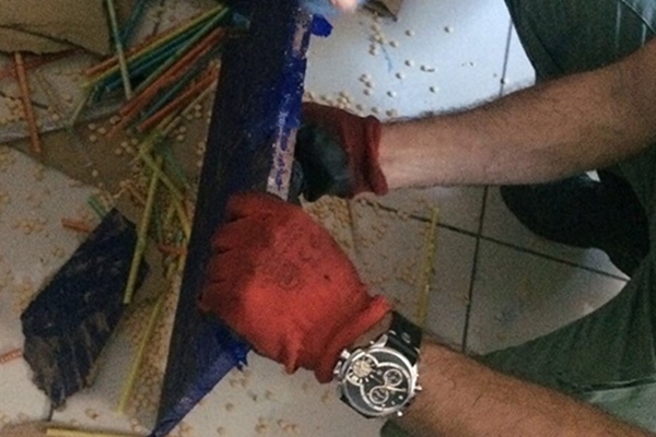 Koşu bandıyla uyuşturucu kaçakçılığı