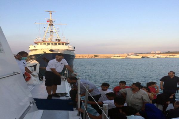 156 göçmen yakalandı