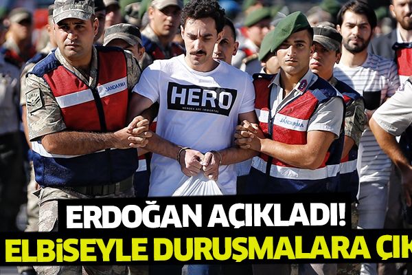 Tek tip elbiseyle duruşmalara çıkacaklar