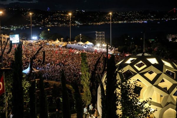 Erdoğan, Şehitler Makamı'nın açılışını yaptı